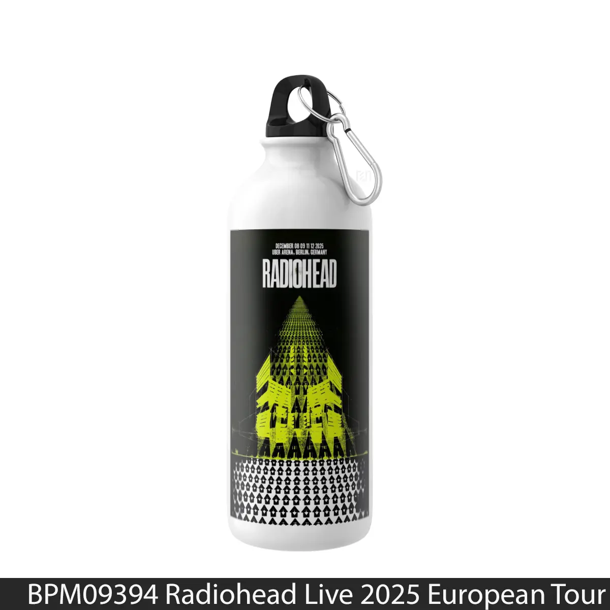 Botol Radiohead Live 2025 European Tour Berlin Uber Arena - Music Sport Bottle