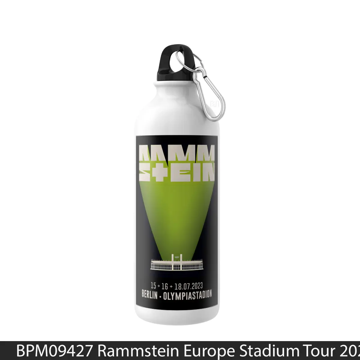 Botol Rammstein Europe Stadium Tour 2023 Berlin Germany - Music Sport Bottle