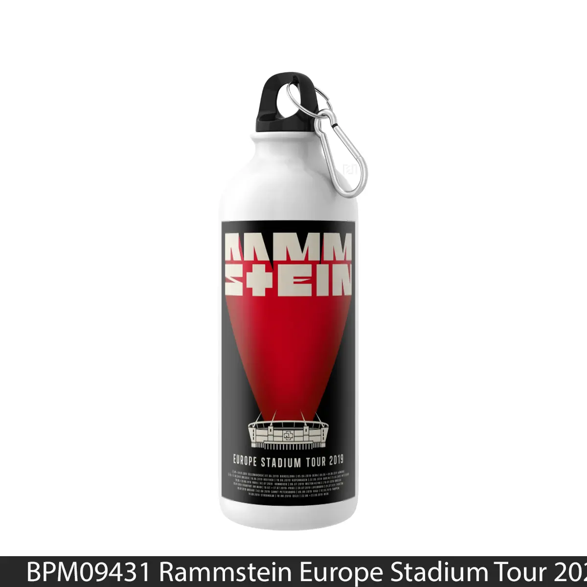 Botol Rammstein Europe Stadium Tour 2023 Germany - Music Sport Bottle
