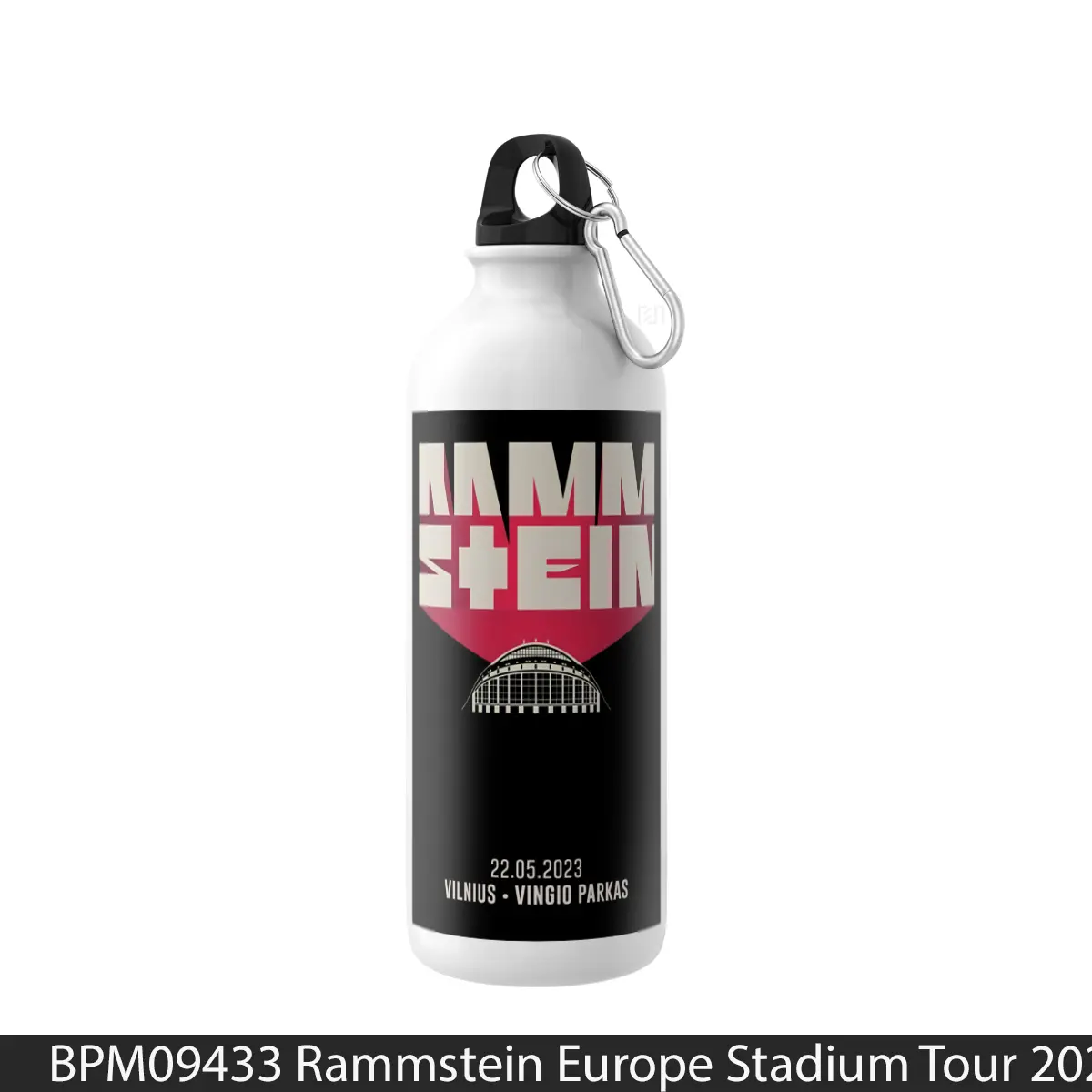 Botol Rammstein Europe Stadium Tour 2023 Madrid 1 - Music Sport Bottle