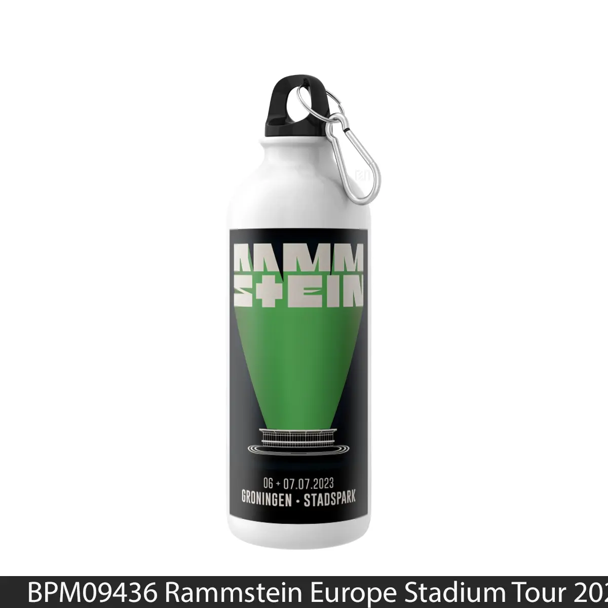 Botol Rammstein Europe Stadium Tour 2023 Netherlands Germany - Music Sport Bottle