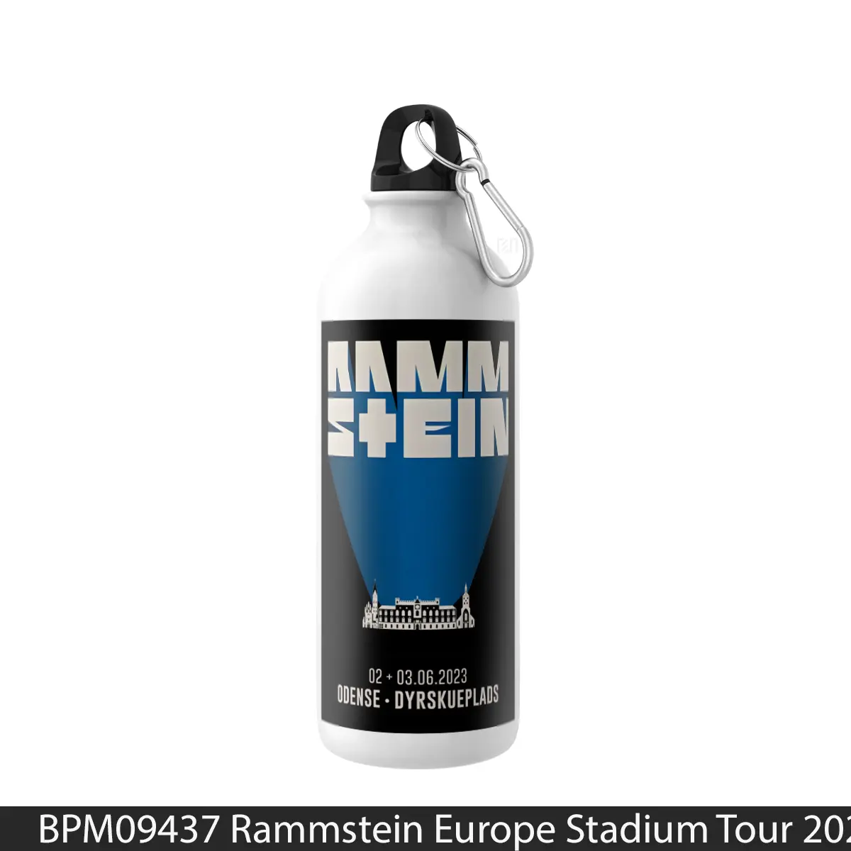Botol Rammstein Europe Stadium Tour 2023 Odense - Music Sport Bottle