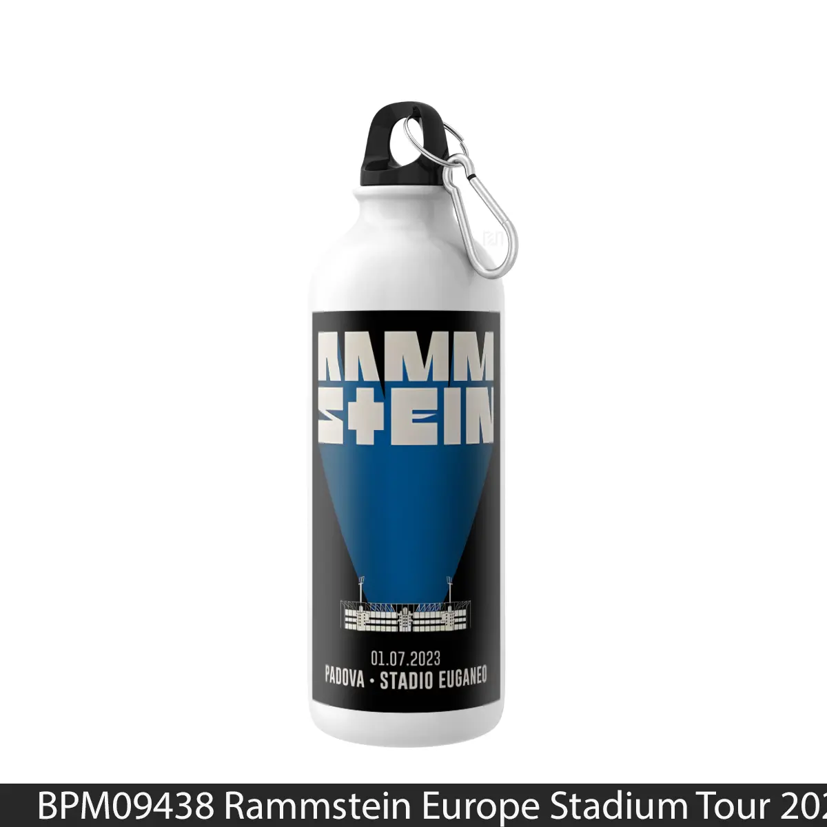 Botol Rammstein Europe Stadium Tour 2023 Padova Italy - Music Sport Bottle