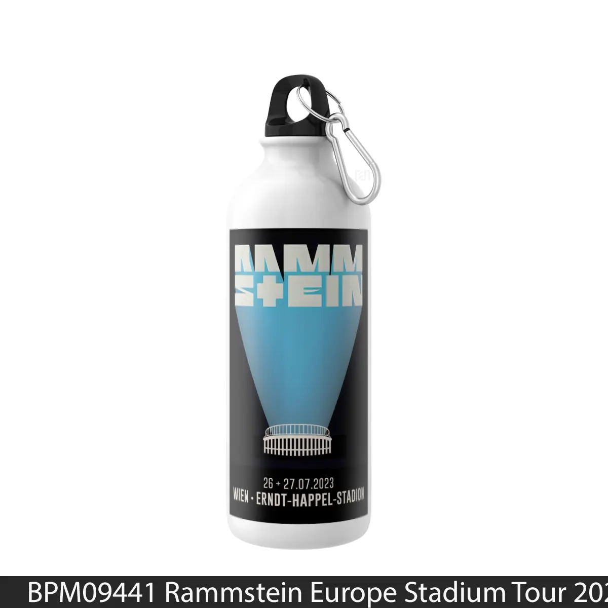 Botol Rammstein Europe Stadium Tour 2023 Vienna - Music Sport Bottle