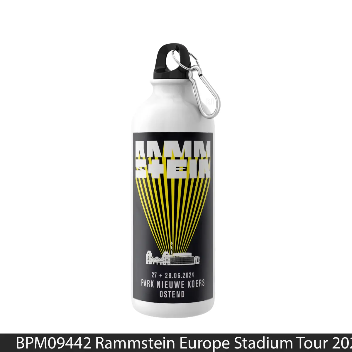 Botol Rammstein Europe Stadium Tour 2024 1 - Music Sport Bottle