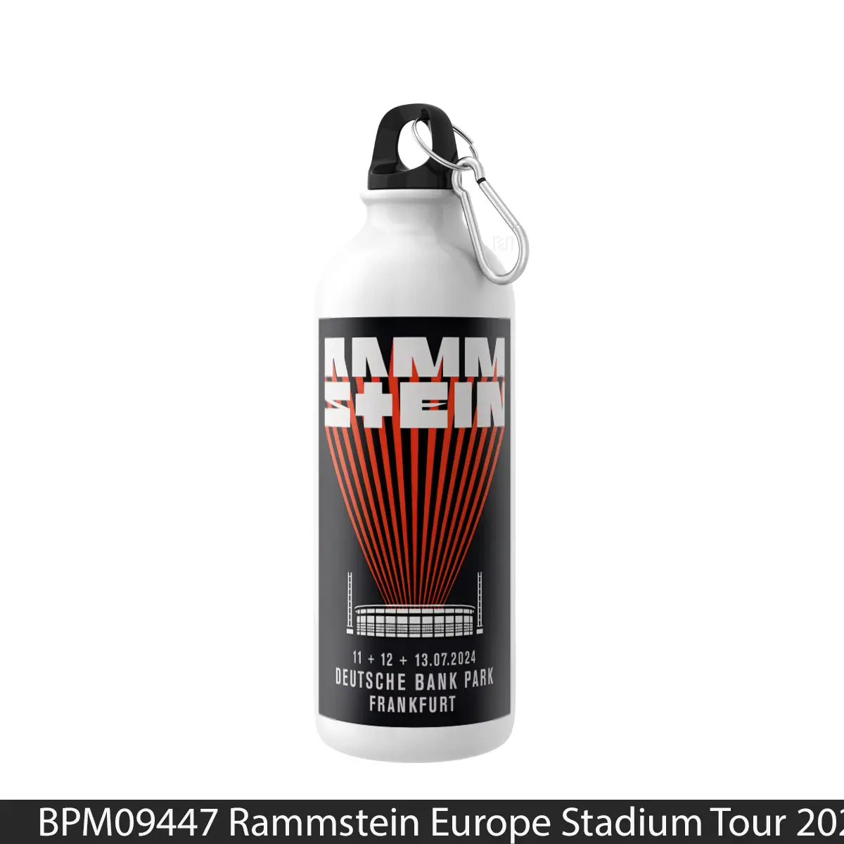 Botol Rammstein Europe Stadium Tour 2024 Frankfurt Germany - Music Sport Bottle