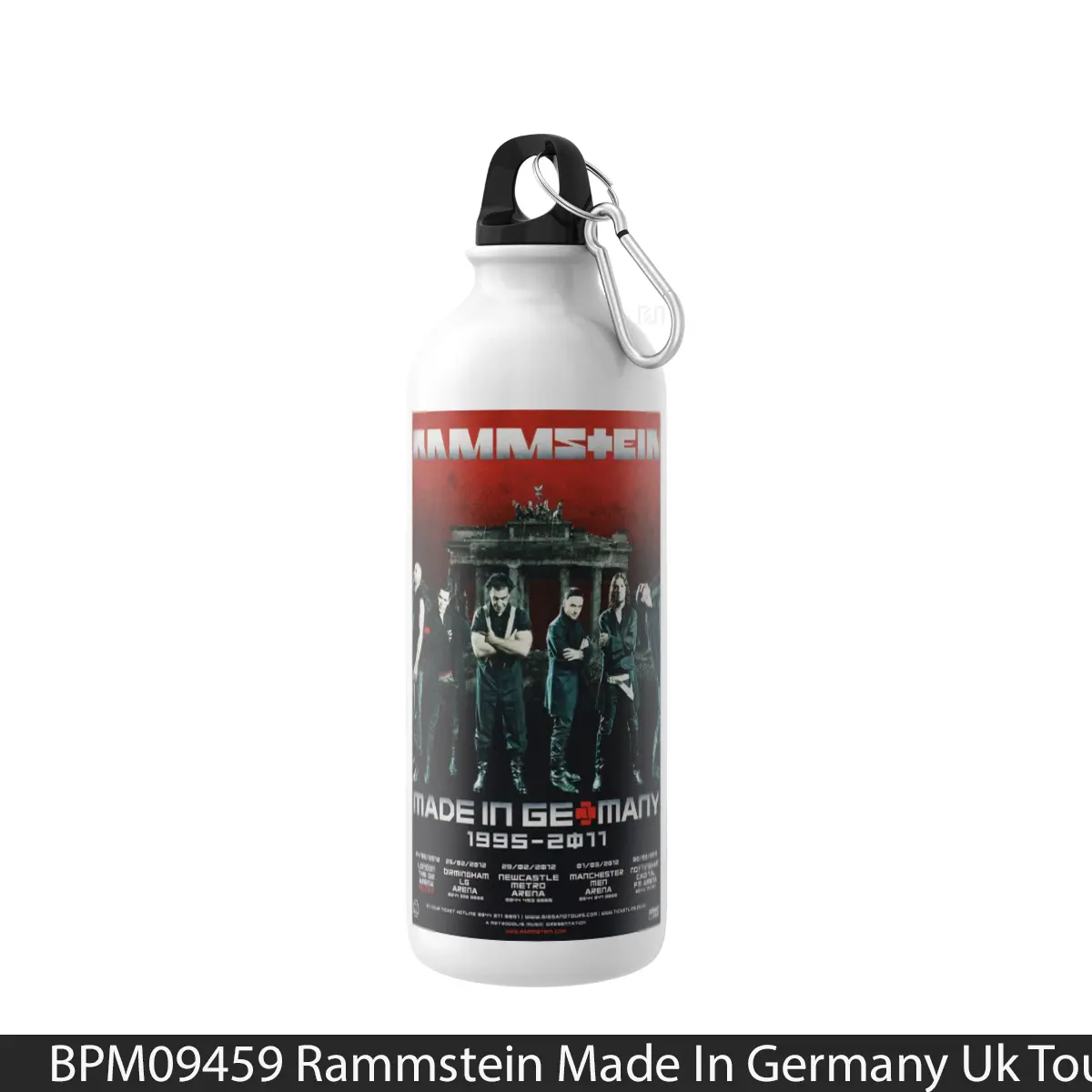 Botol Rammstein Made In Germany Uk Tour 2012 - Music Sport Bottle
