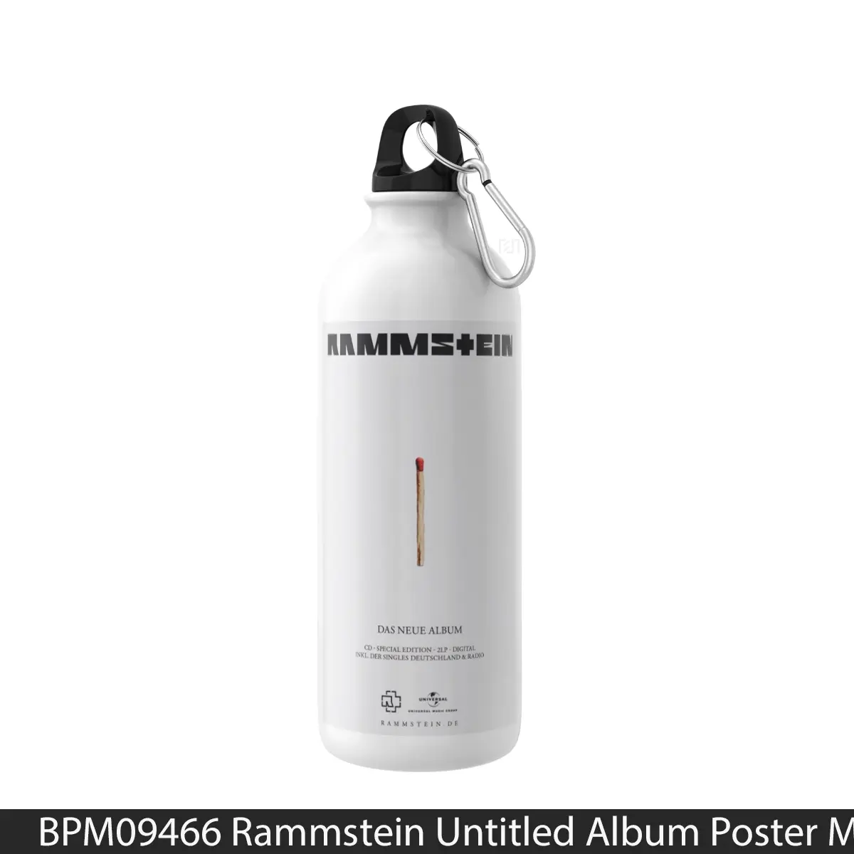 Botol Rammstein Untitled Album - Music Sport Bottle