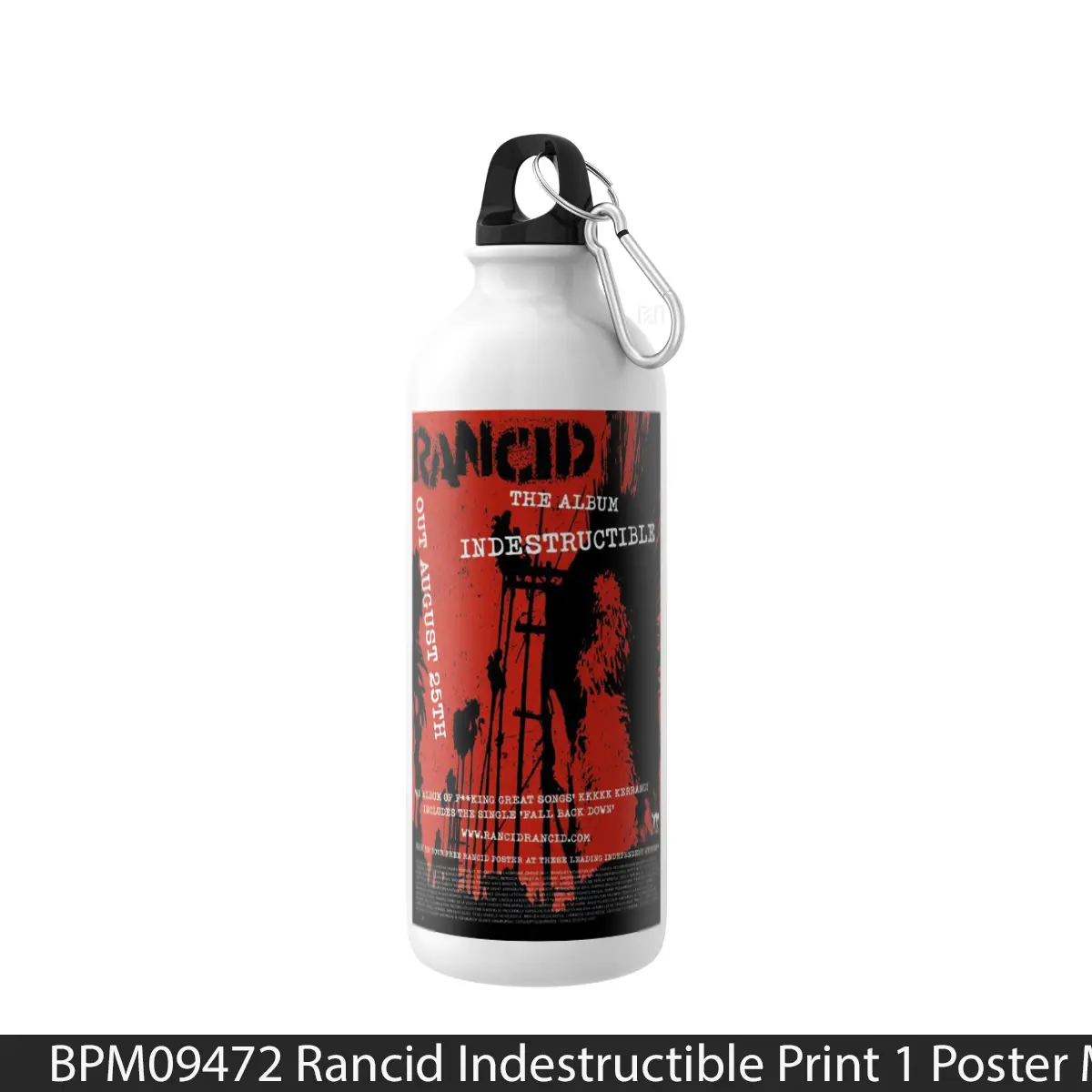 Botol Rancid Indestructible Print 1 - Music Sport Bottle