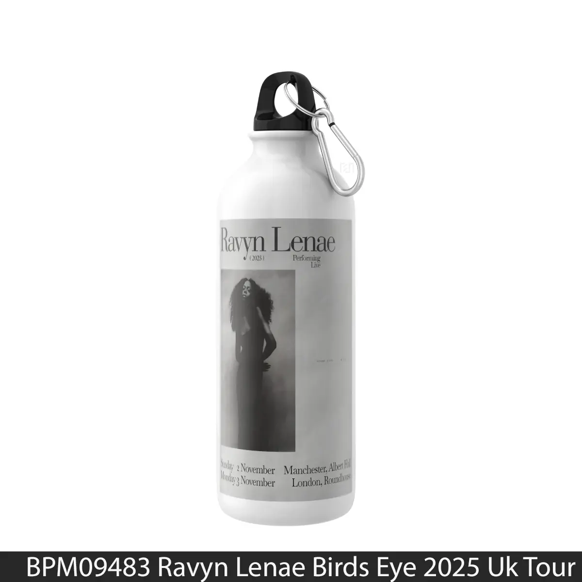 Botol Ravyn Lenae Birds Eye 2025 Uk Tour - Music Sport Bottle