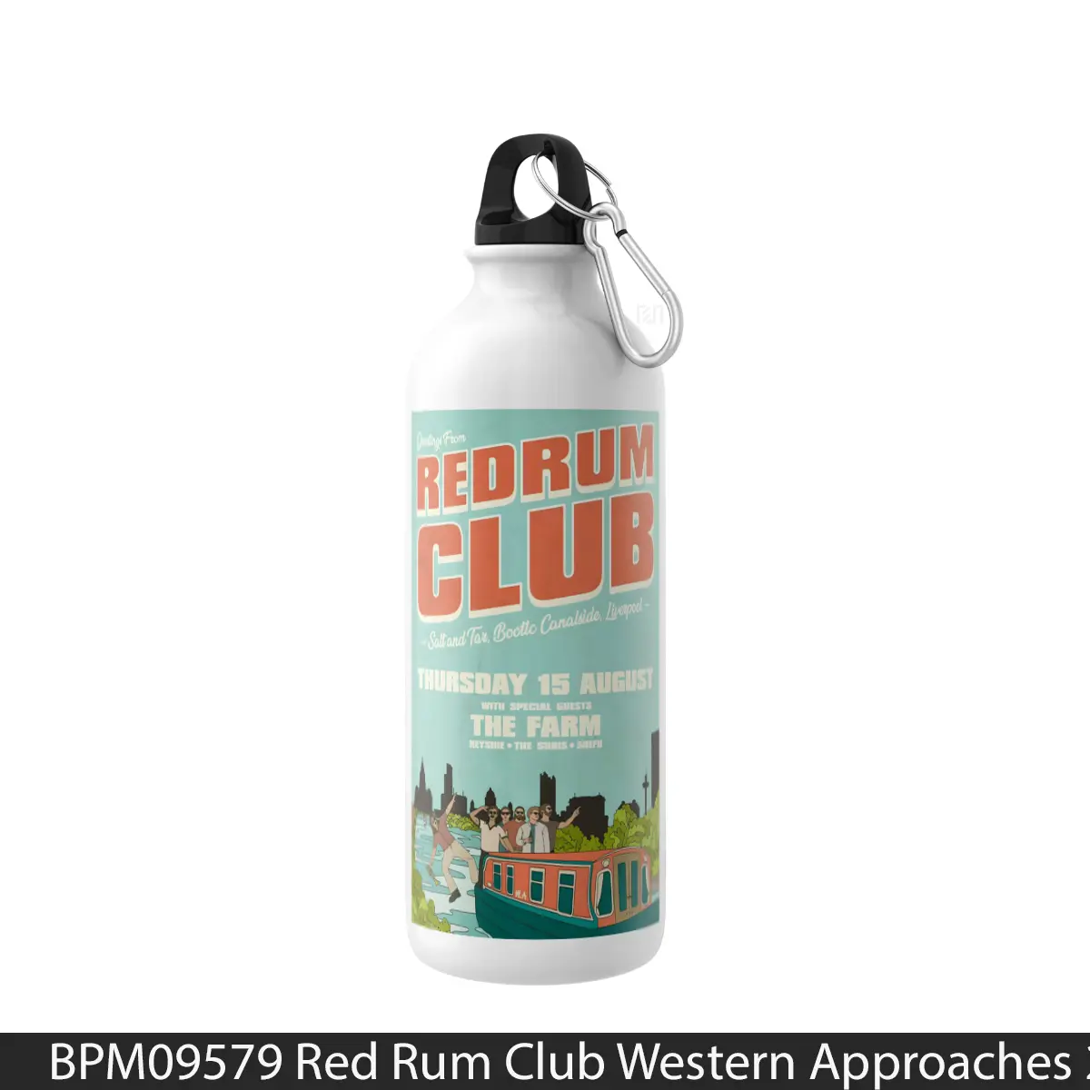 Botol Red Rum Club Western Approaches 2024 Tour Liverpool - Music Sport Bottle