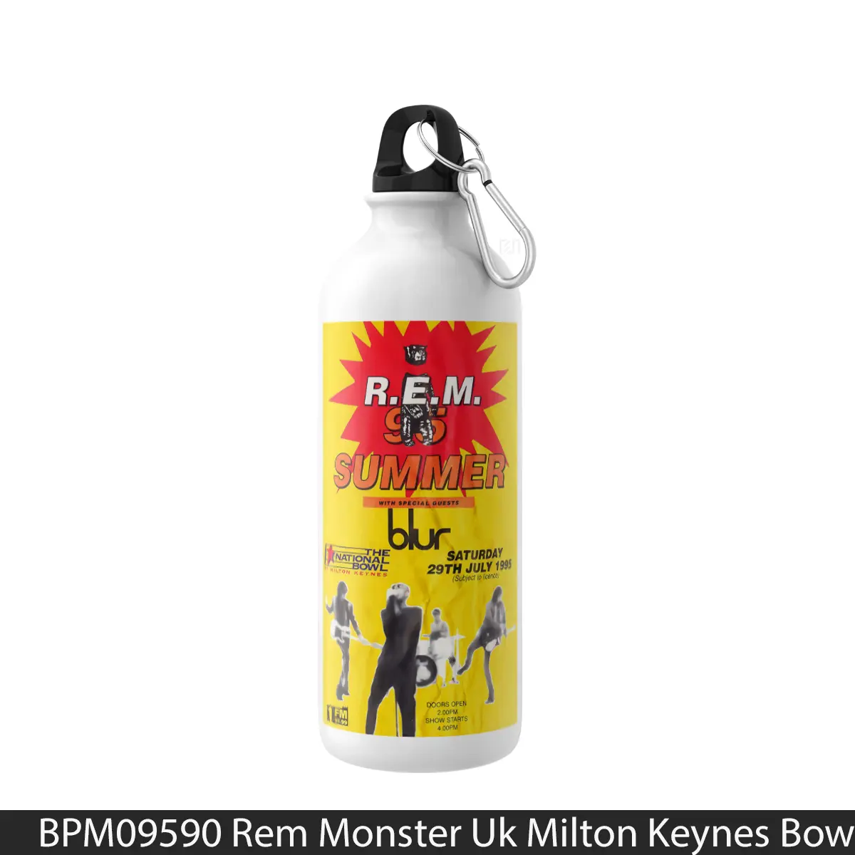 Botol Rem Monster Uk Milton Keynes Bowl 1995 - Music Sport Bottle
