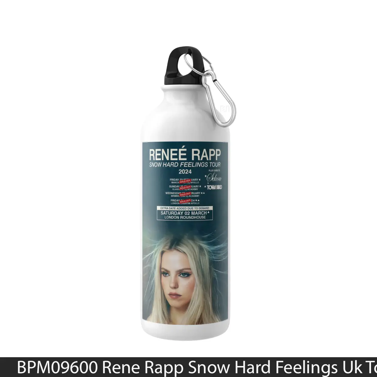 Botol Rene Rapp Snow Hard Feelings Uk Tour 2024 - Music Sport Bottle