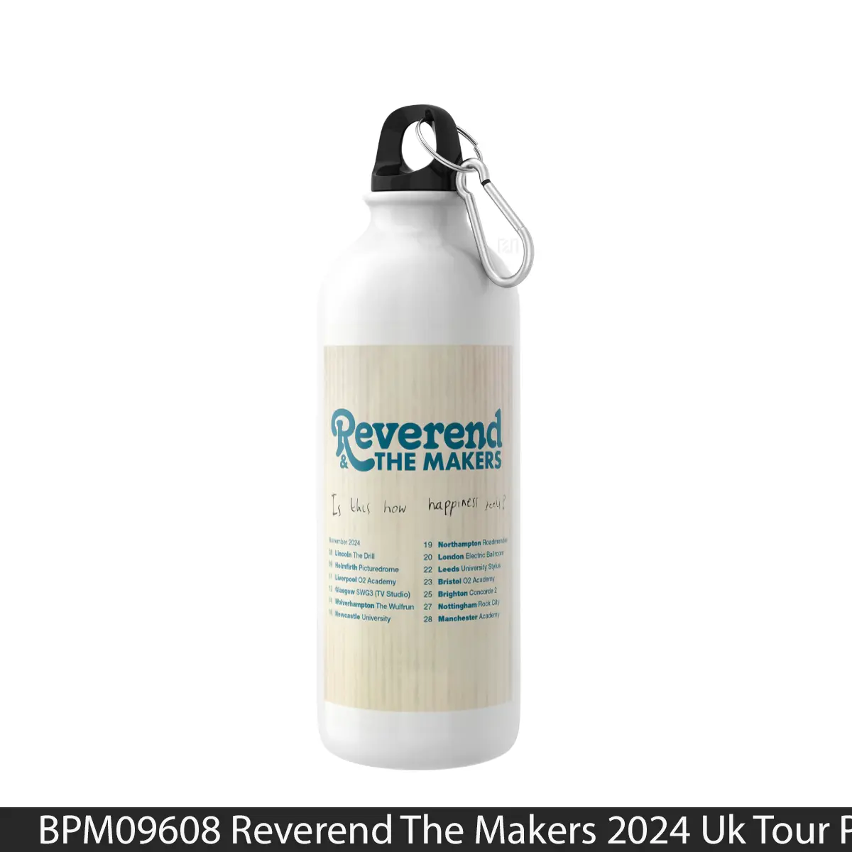 Botol Reverend The Makers 2024 Uk Tour - Music Sport Bottle
