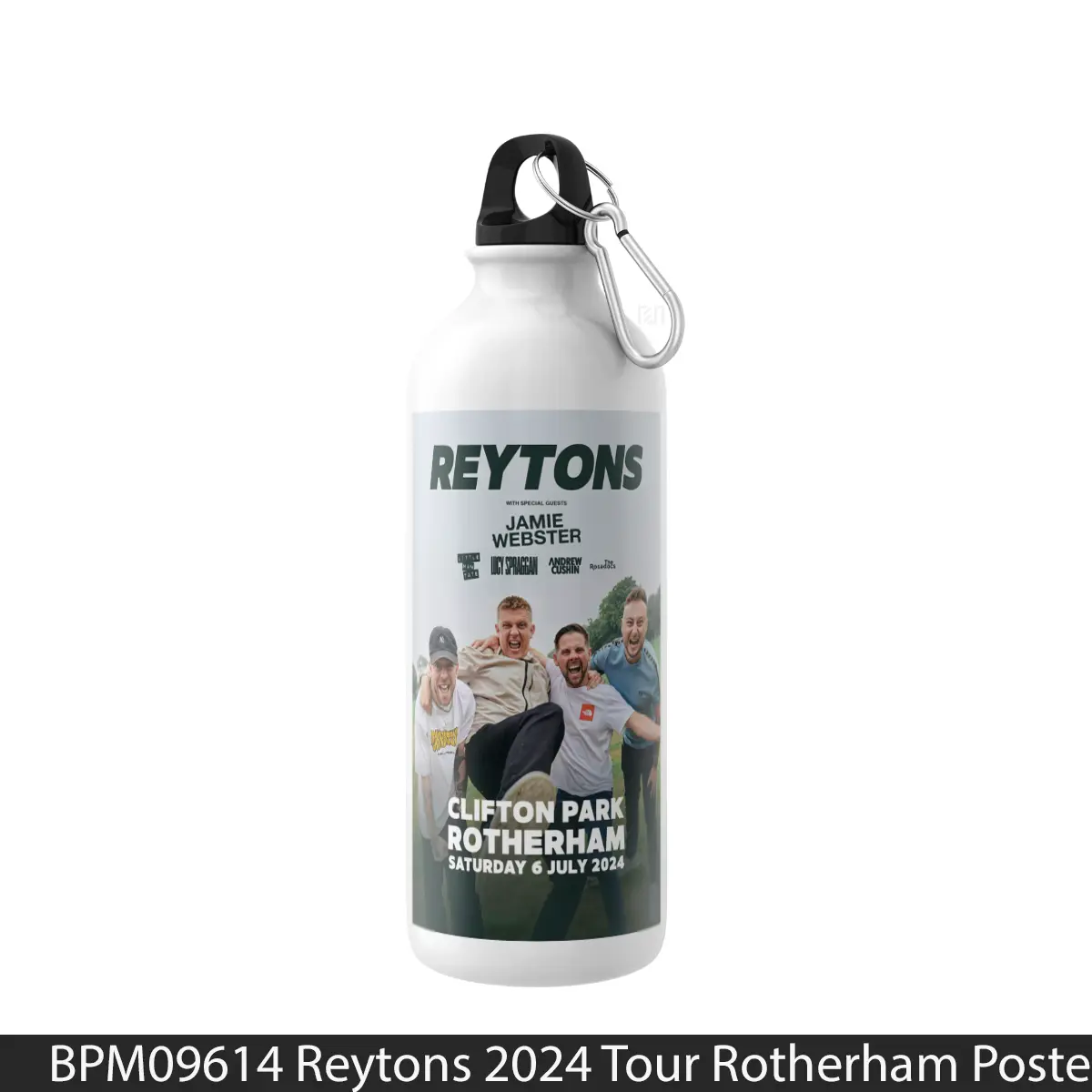 Botol Reytons 2024 Tour Rotherham - Music Sport Bottle