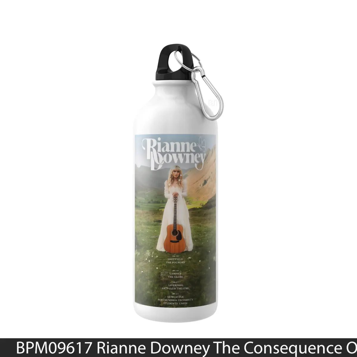 Botol Rianne Downey The Consequence Of Love 2025 Uk Tour 1 - Music Sport Bottle
