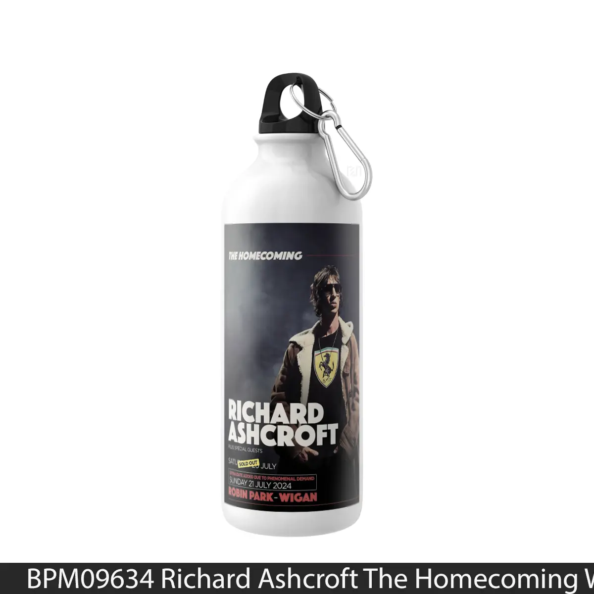 Botol Richard Ashcroft The Homecoming Wigan Robin Park 2024 1 - Music Sport Bottle
