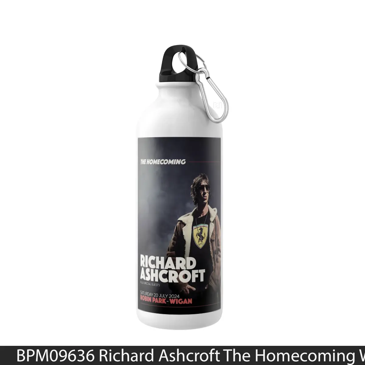 Botol Richard Ashcroft The Homecoming Wigan Robin Park July 2024 - Music Sport Bottle
