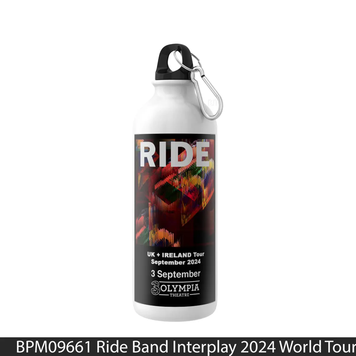 Botol Ride Band Interplay 2024 World Tour - Music Sport Bottle