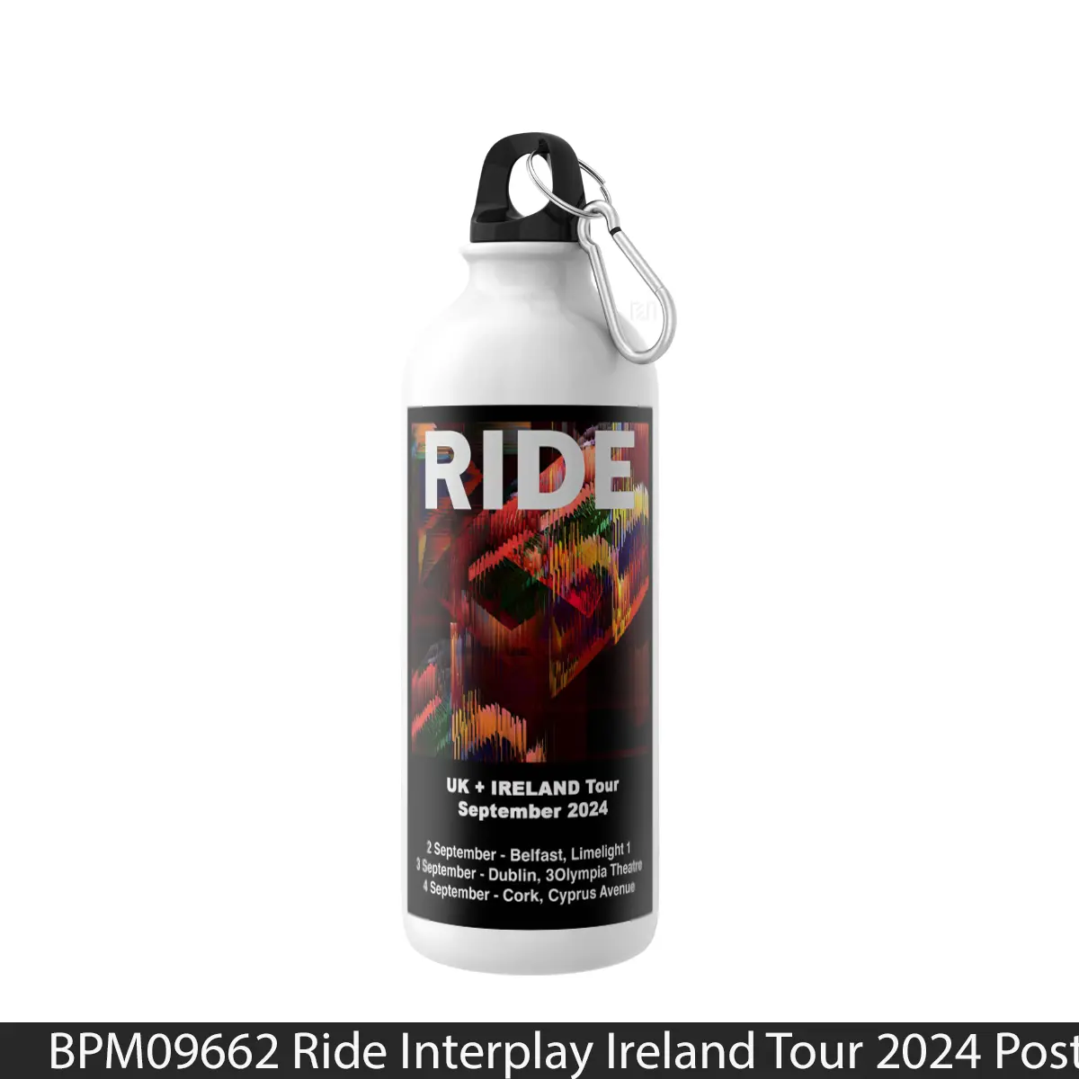 Botol Ride Interplay Ireland Tour 2024 - Music Sport Bottle