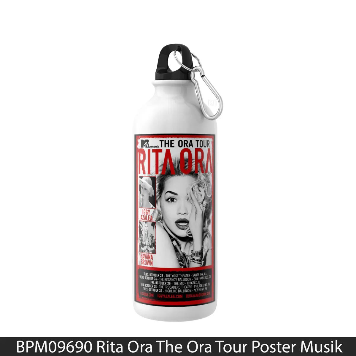 Botol Rita Ora The Ora Tour - Music Sport Bottle