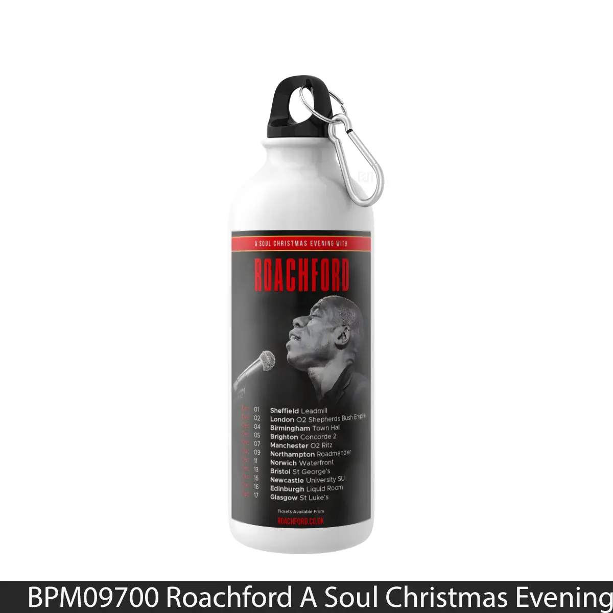 Botol Roachford A Soul Christmas Evening Uk Tour 2023 - Music Sport Bottle