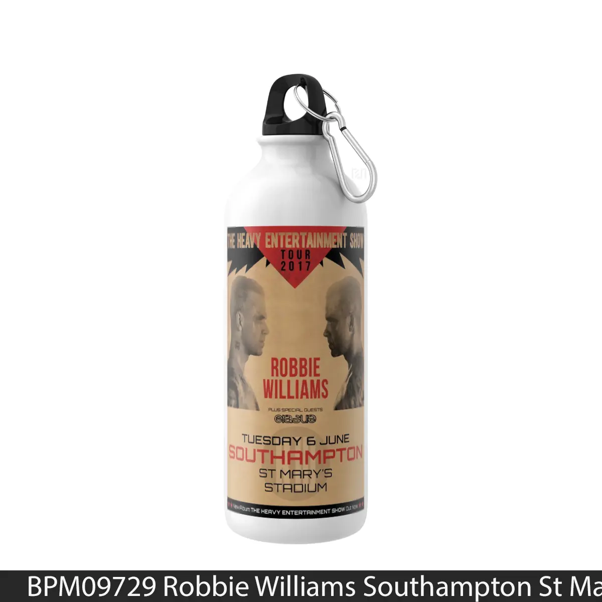 Botol Robbie Williams Southampton St Mary S Stadium 5 Ju - Music Sport Bottle