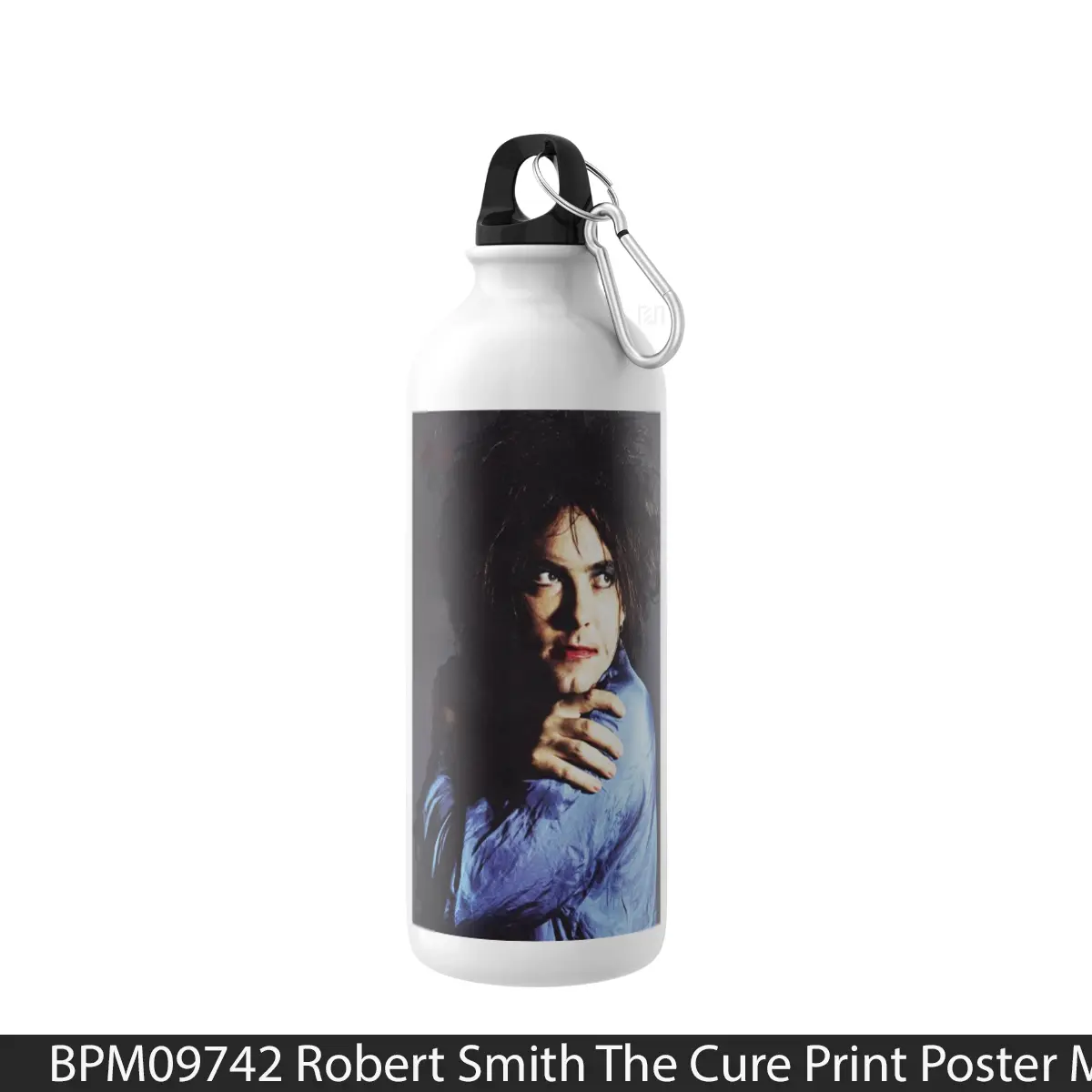 Botol Robert Smith The Cure Print - Music Sport Bottle