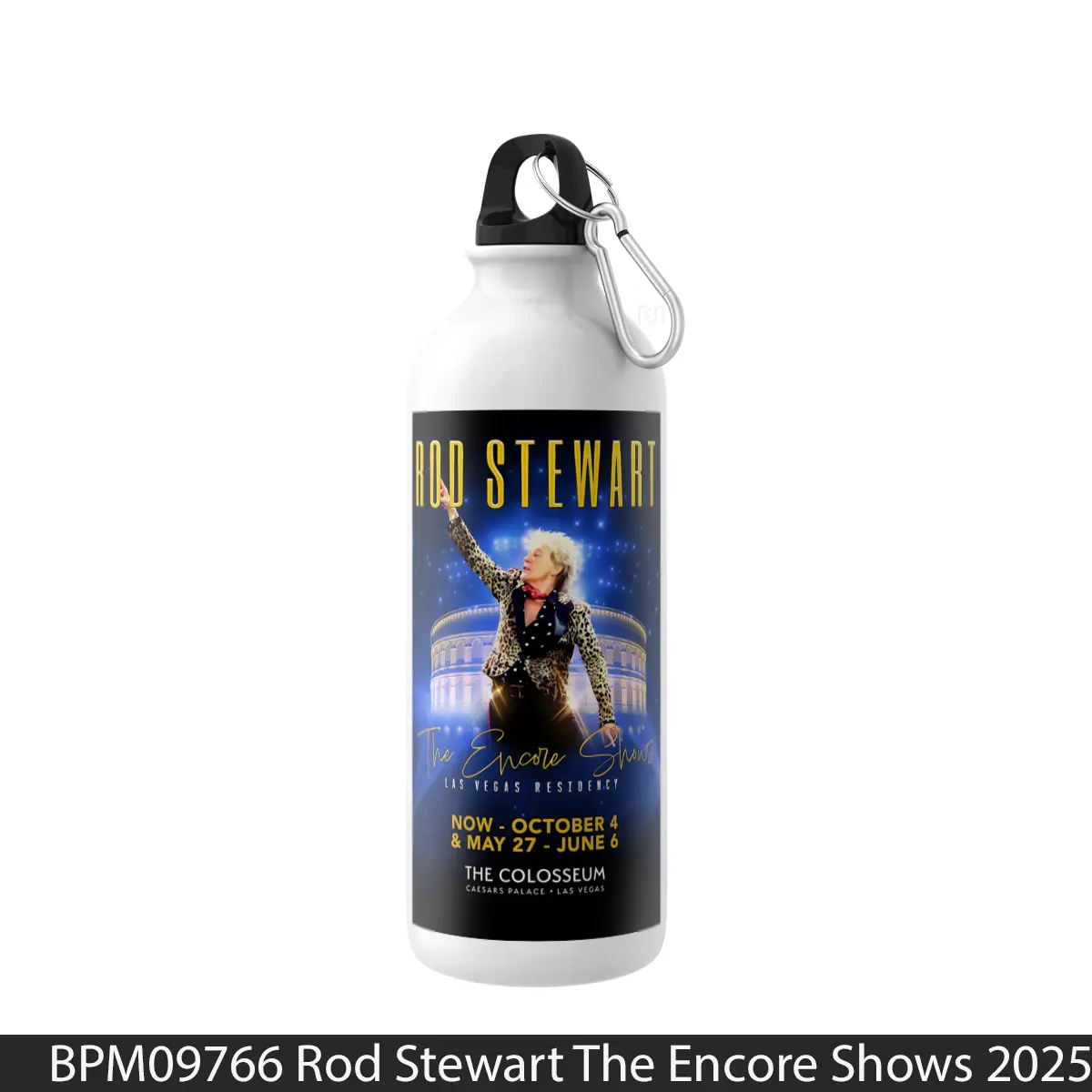 Botol Rod Stewart The Encore Shows 2025 2026 Las Vegas Residency - Music Sport Bottle
