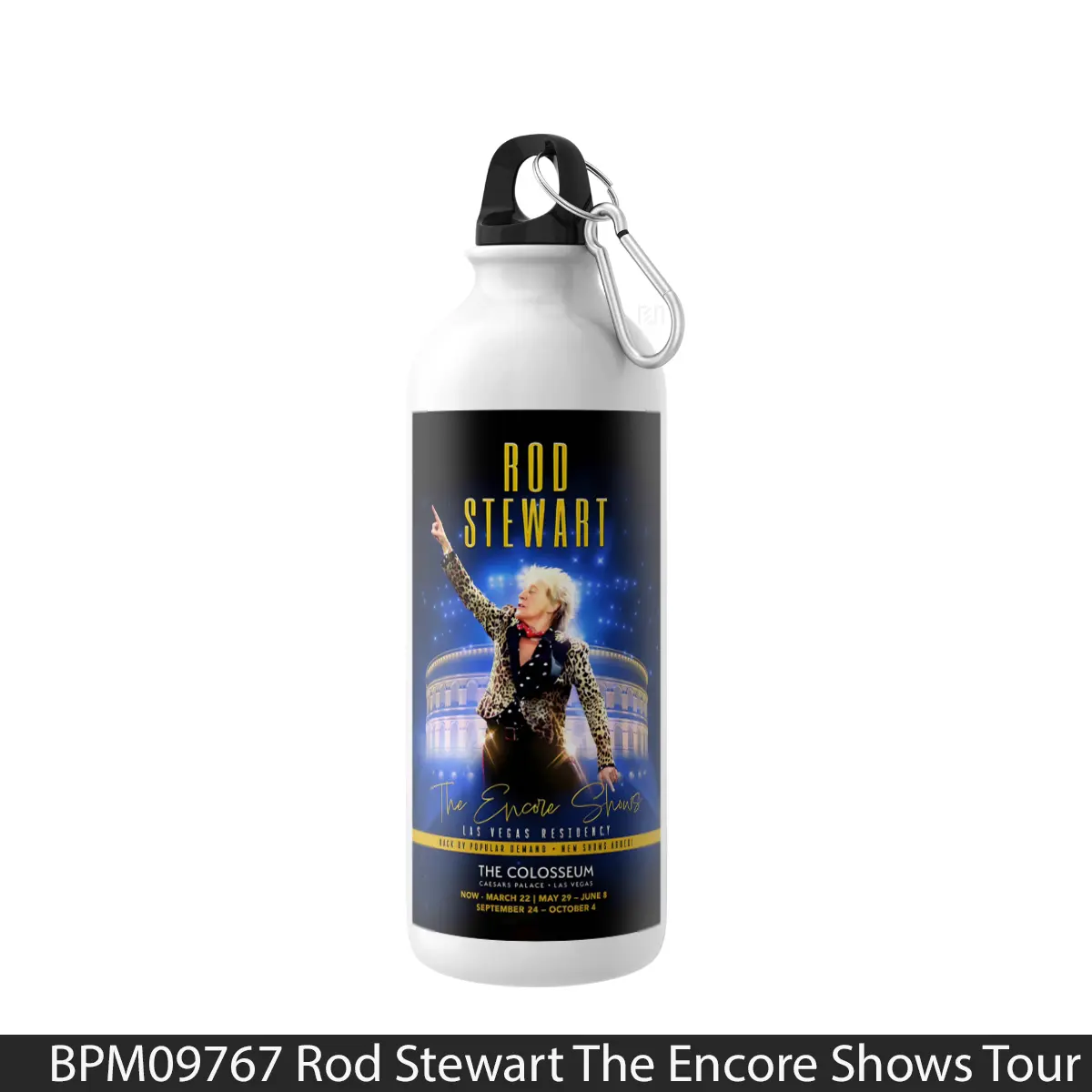 Botol Rod Stewart The Encore Shows Tour 2025 Las Vegas - Music Sport Bottle