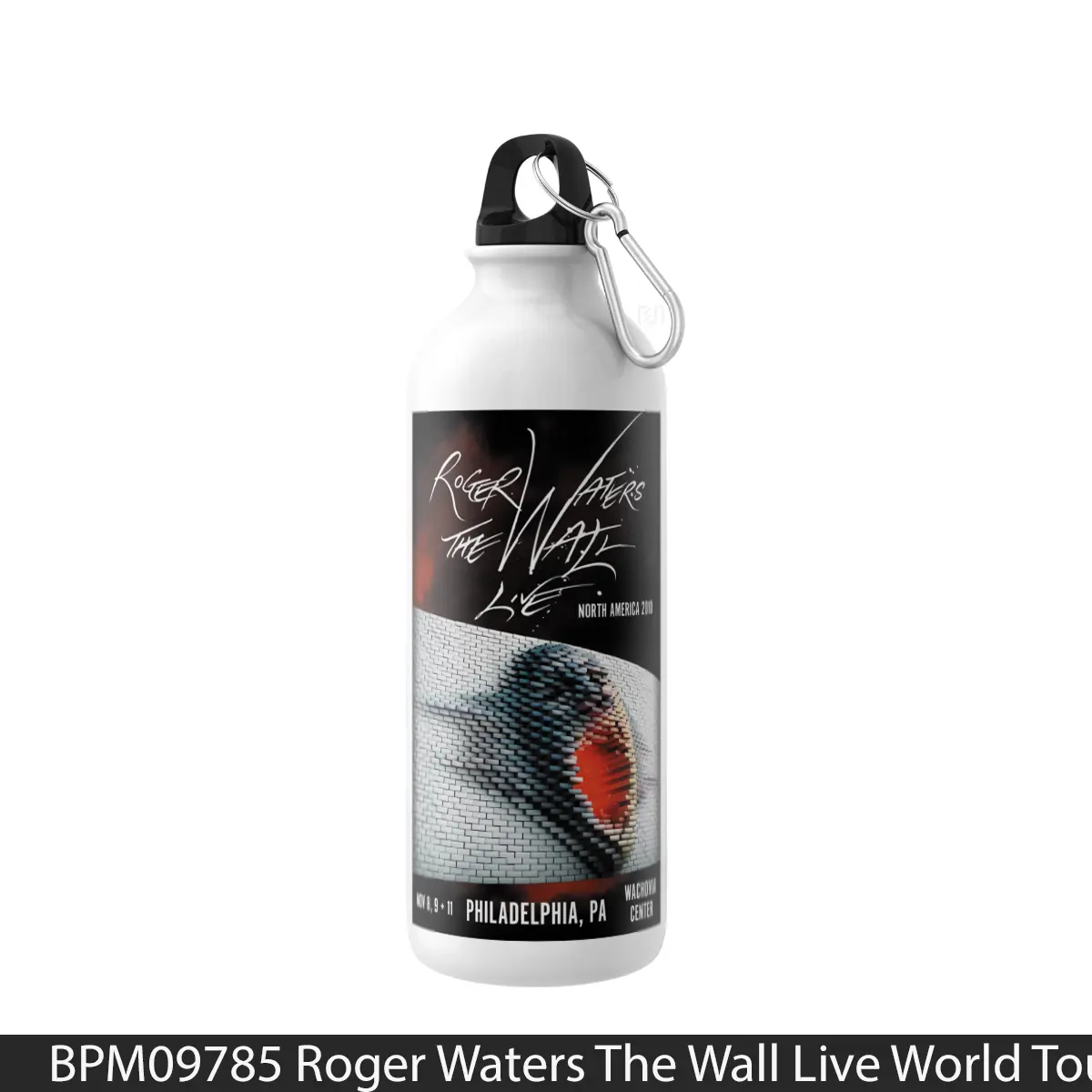 Botol Roger Waters The Wall Live World Tour Philadelphia - Music Sport Bottle