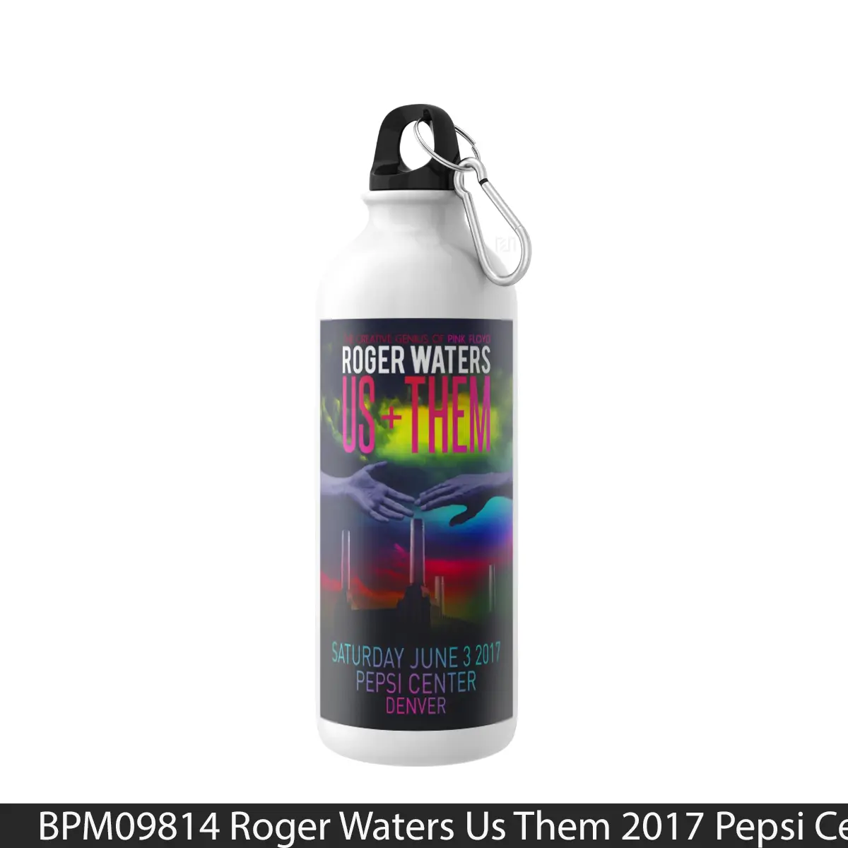 Botol Roger Waters Us Them 2017 Pepsi Center Denver - Music Sport Bottle