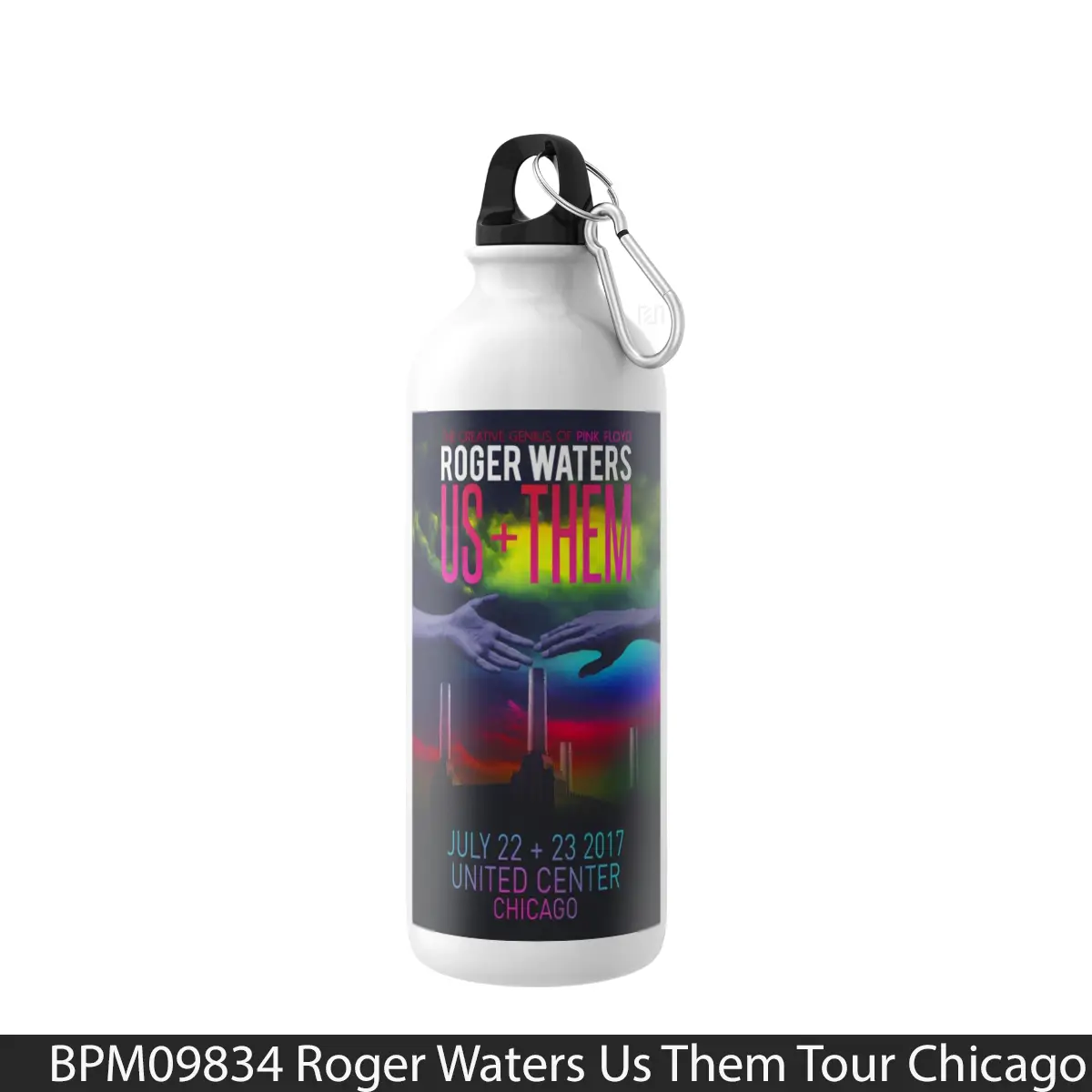 Botol Roger Waters Us Them Tour Chicago - Music Sport Bottle