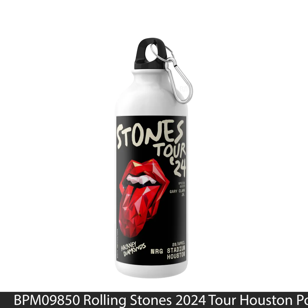 Botol Rolling Stones 2024 Tour Houston - Music Sport Bottle