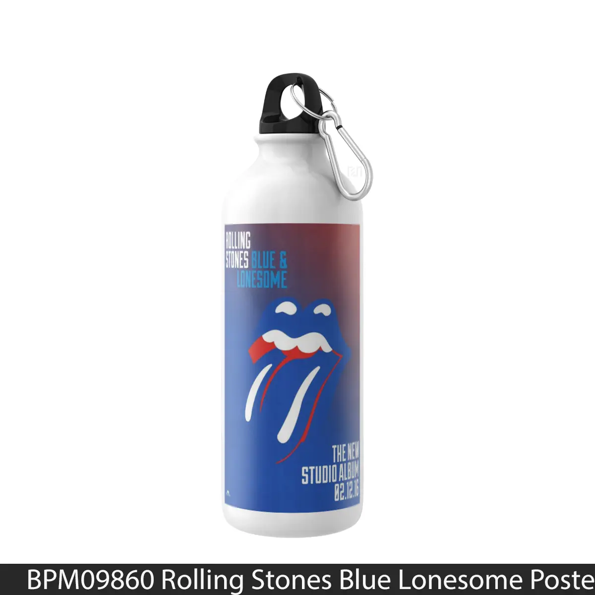 Botol Rolling Stones Blue Lonesome - Music Sport Bottle