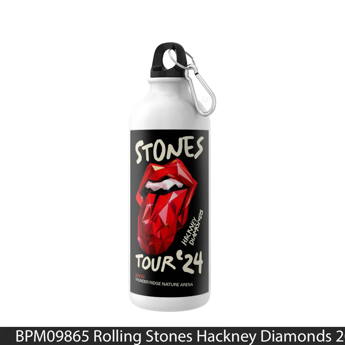 Botol Rolling Stones Hackney Diamonds 2024 North America - Music Sport Bottle
