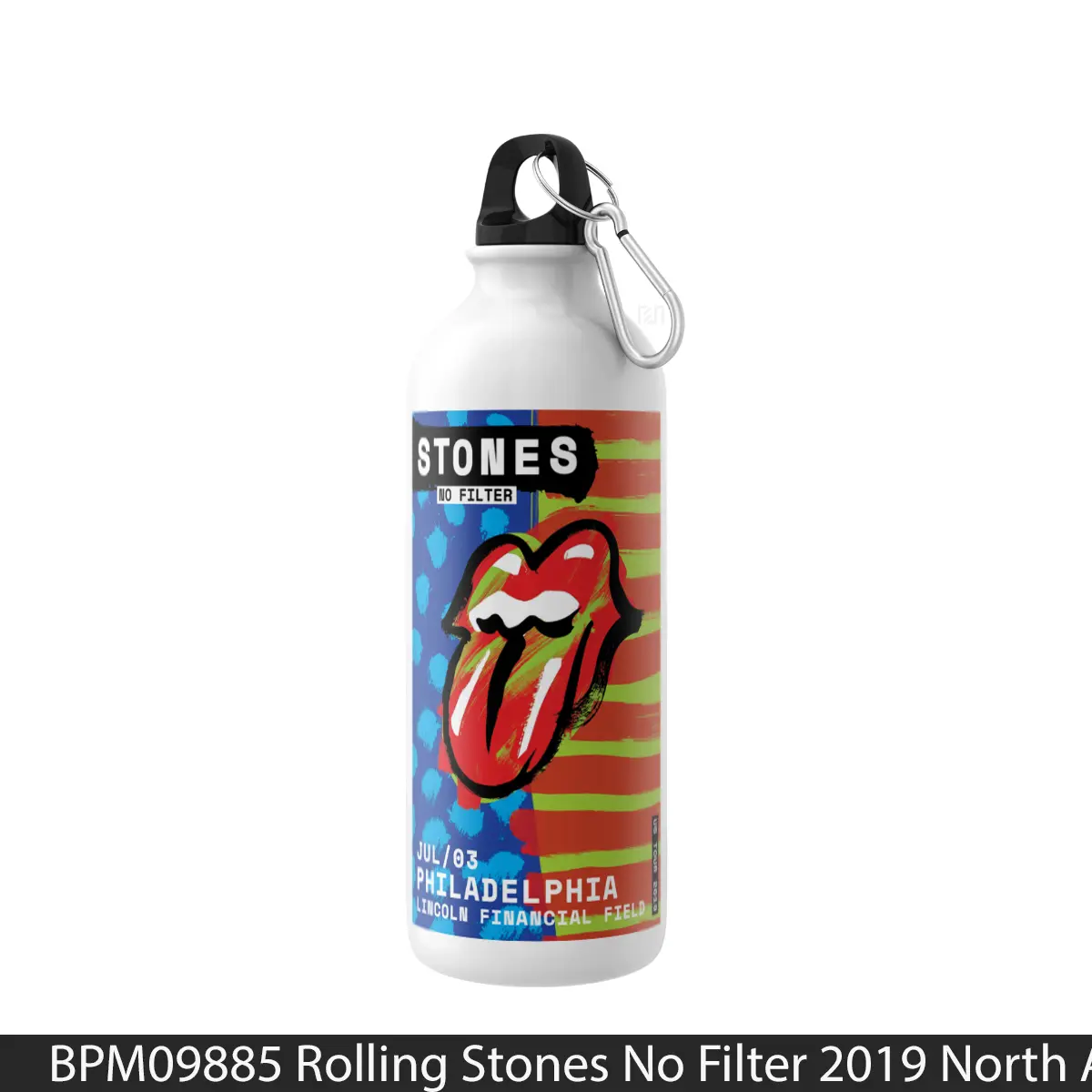 Botol Rolling Stones No Filter 2019 North American Tour - Music Sport Bottle