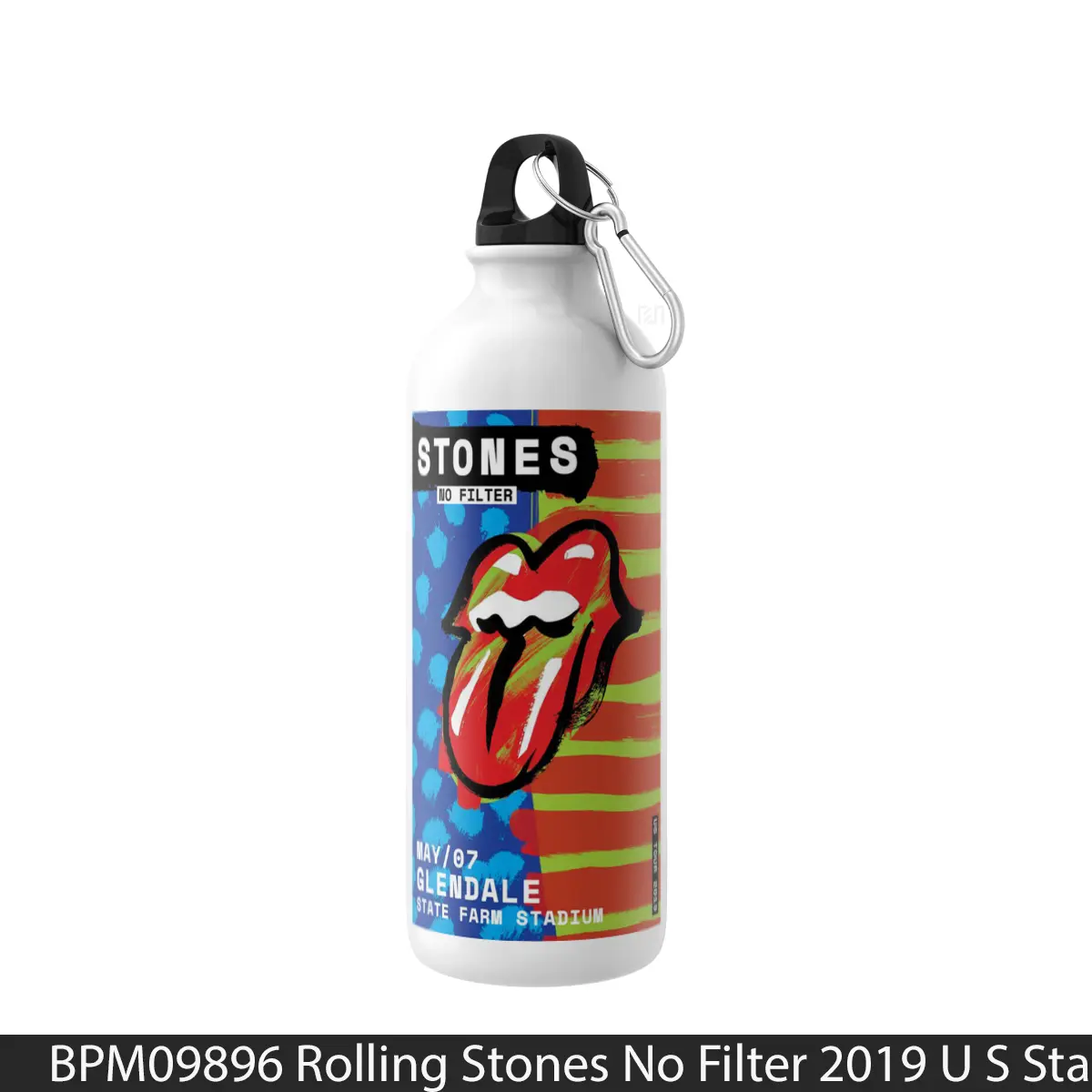 Botol Rolling Stones No Filter 2019 U S Stadium Tour 8 - Music Sport Bottle