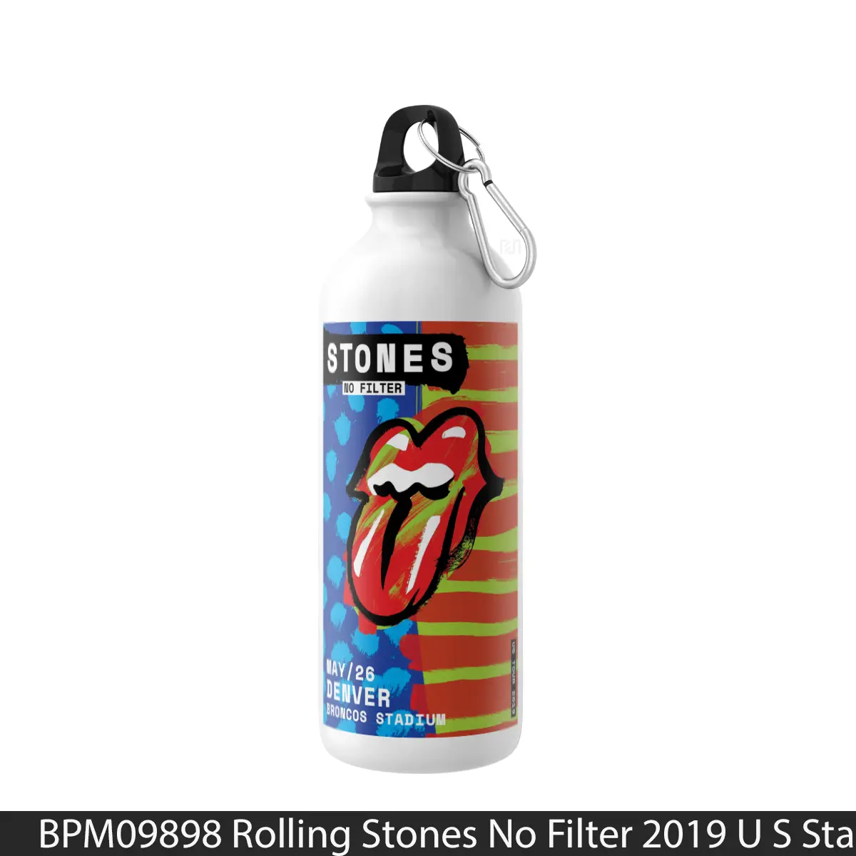 Botol Rolling Stones No Filter 2019 U S Stadium Tour De - Music Sport Bottle