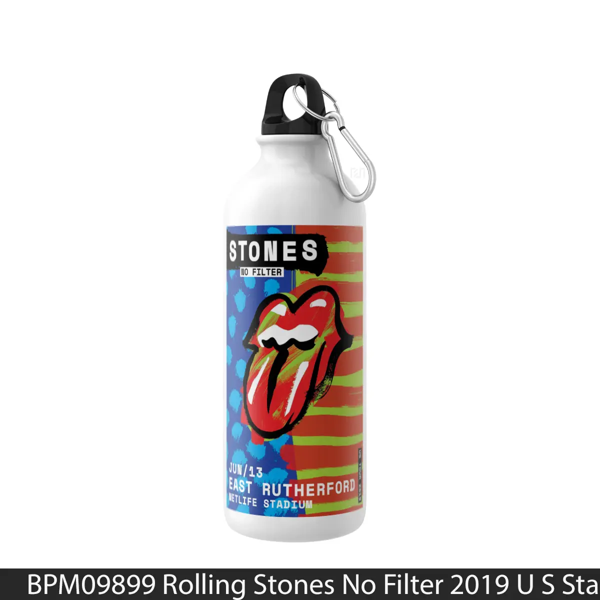 Botol Rolling Stones No Filter 2019 U S Stadium Tour Ea - Music Sport Bottle