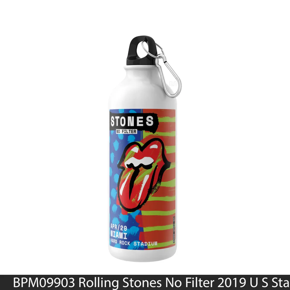 Botol Rolling Stones No Filter 2019 U S Stadium Tour Mi - Music Sport Bottle