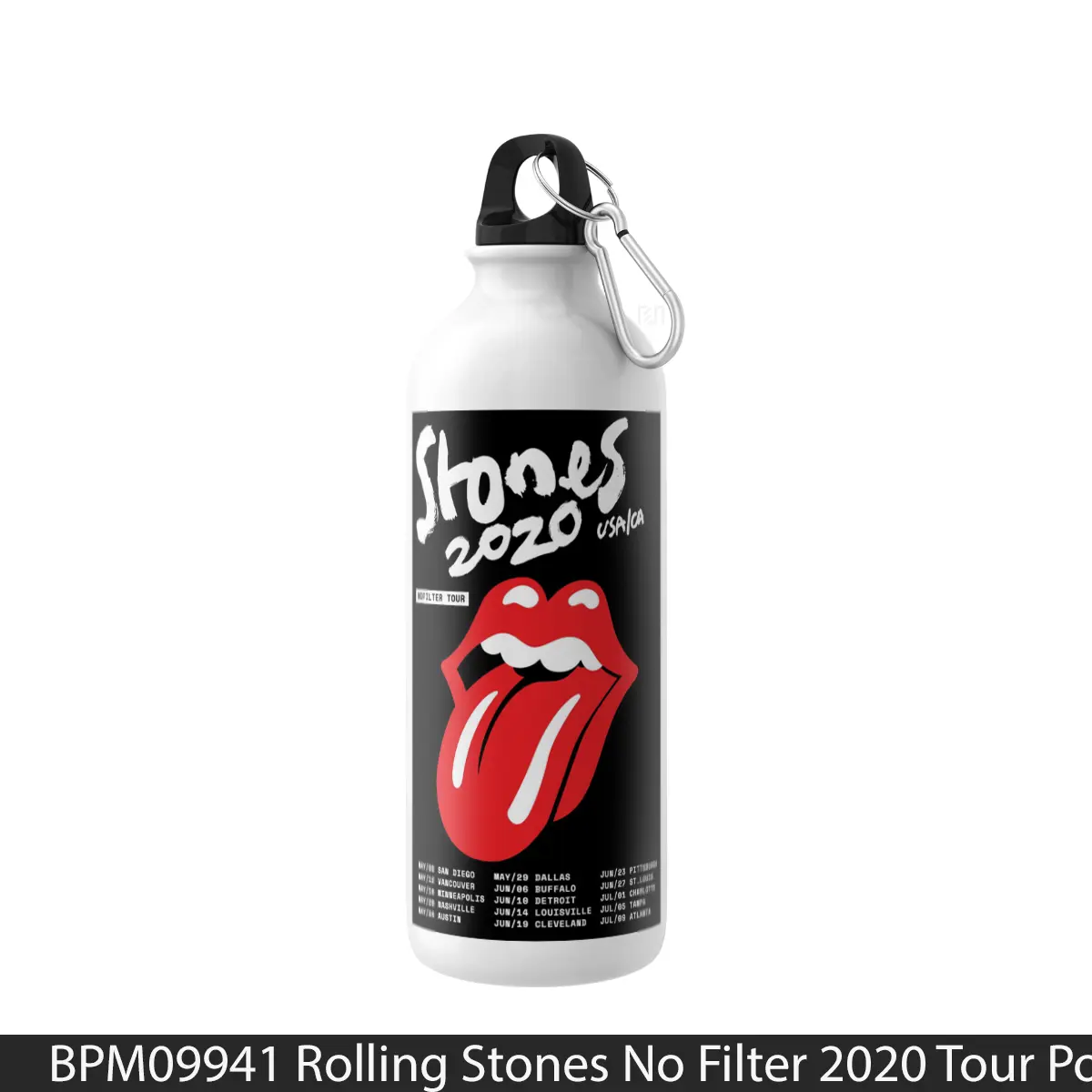 Botol Rolling Stones No Filter 2020 Tour - Music Sport Bottle