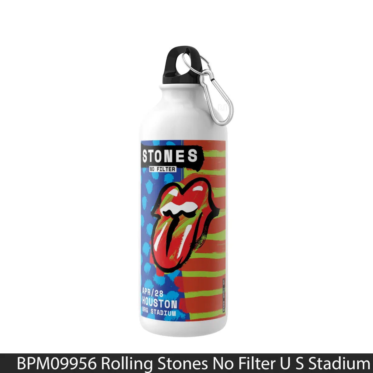 Botol Rolling Stones No Filter U S Stadium Tour 2019 Houston Nrg Stadium - Music Sport Bottle