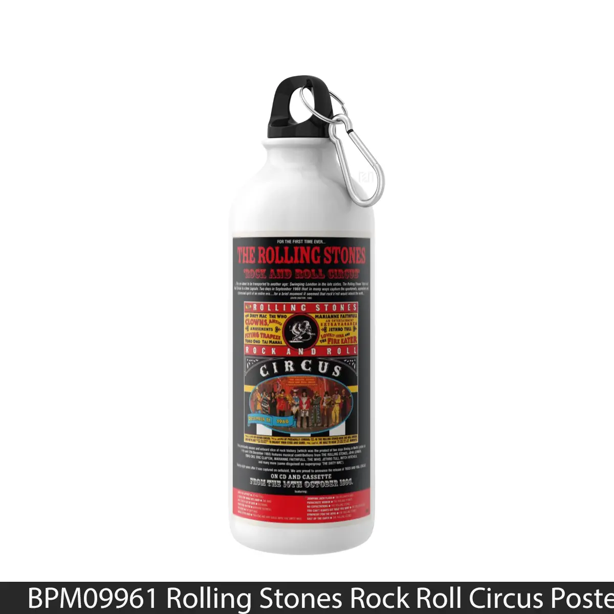 Botol Rolling Stones Rock Roll Circus - Music Sport Bottle