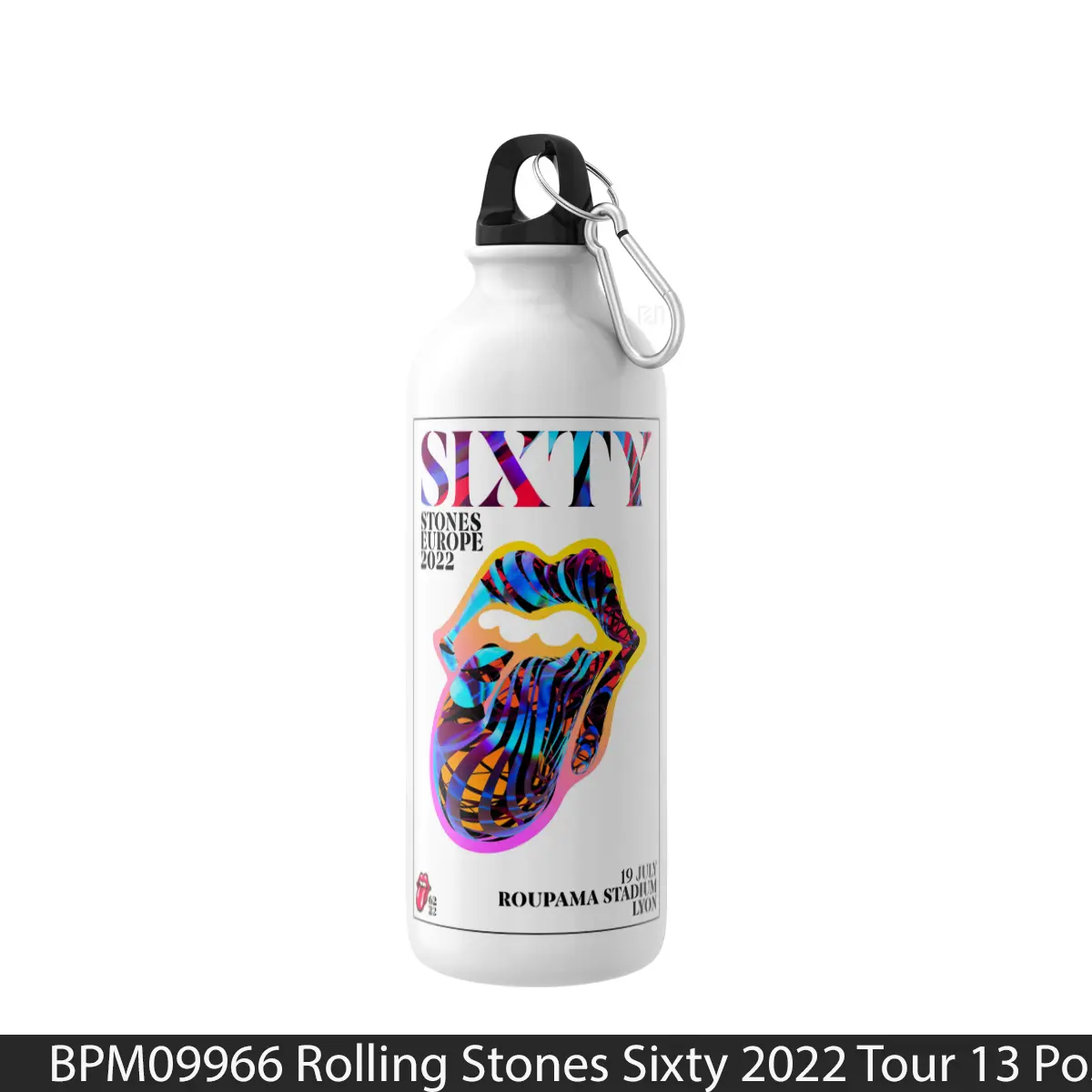 Botol Rolling Stones Sixty 2022 Tour 13 - Music Sport Bottle