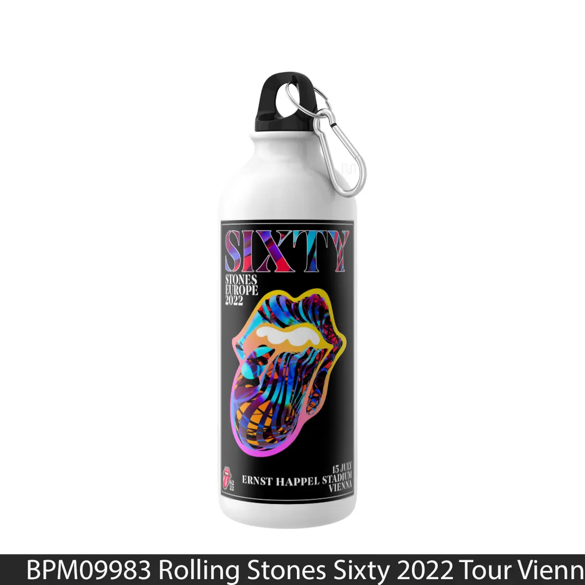Botol Rolling Stones Sixty 2022 Tour Vienna Ernst Happel Stadion - Music Sport Bottle
