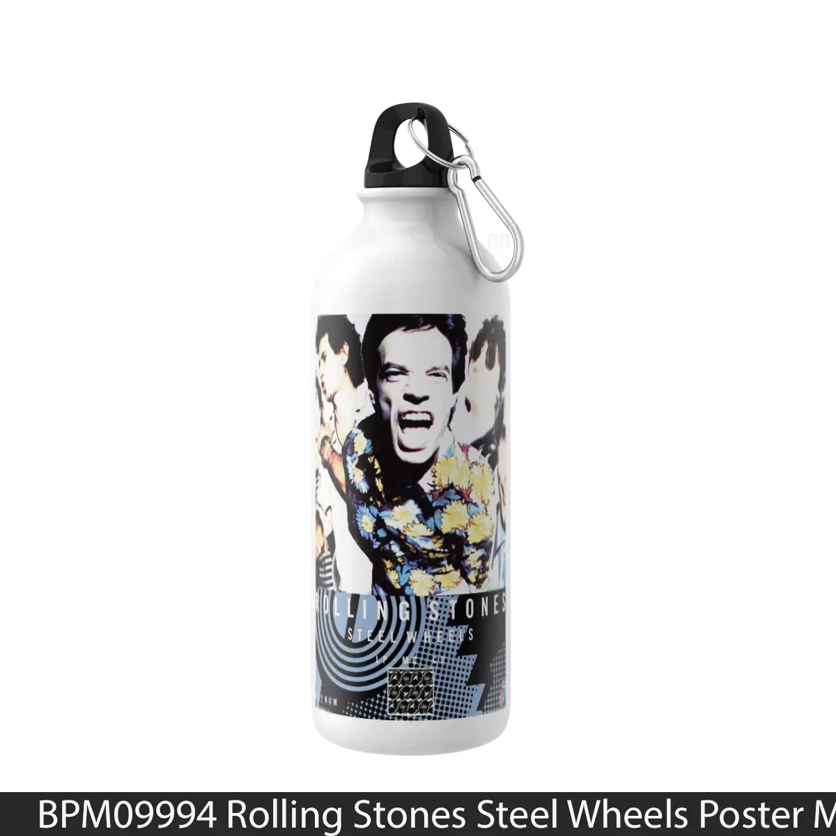 Botol Rolling Stones Steel Wheels - Music Sport Bottle