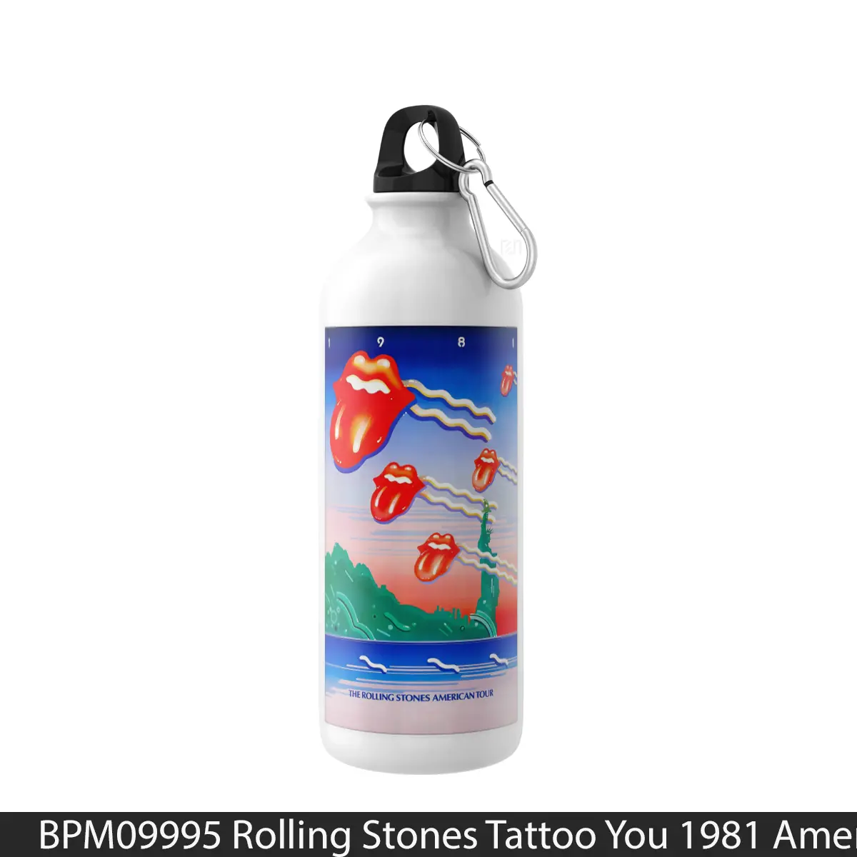 Botol Rolling Stones Tattoo You 1981 American Tour - Music Sport Bottle