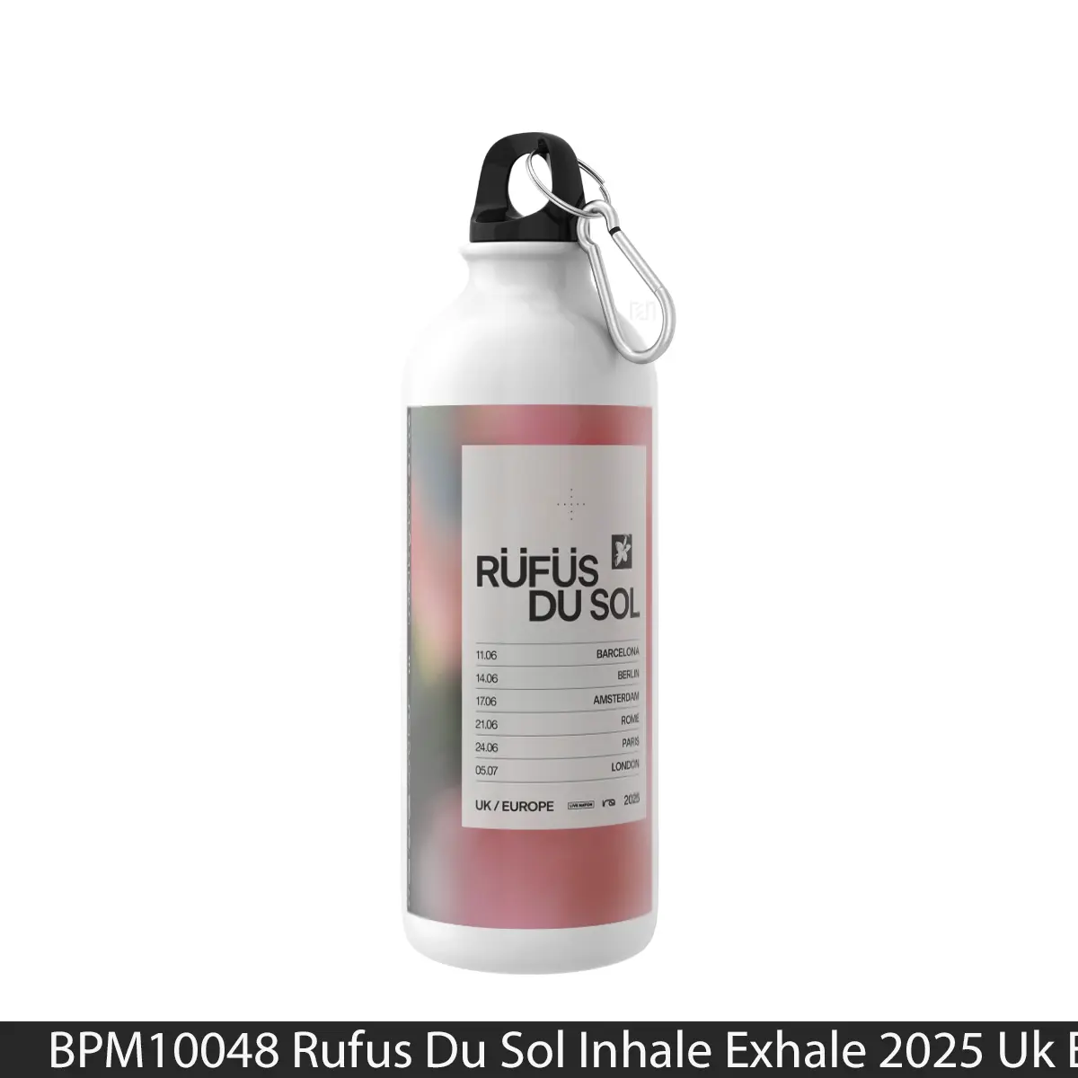 Botol Rufus Du Sol Inhale Exhale 2025 Uk Europe Tour - Music Sport Bottle