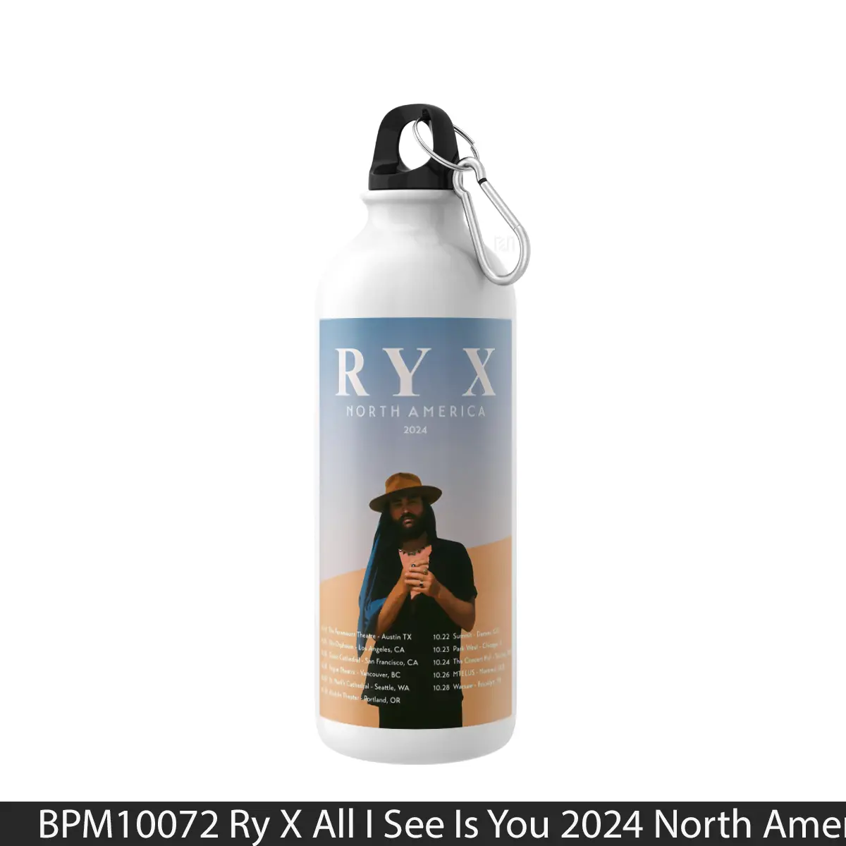 Botol Ry X All I See Is You 2024 North America Tour Post - Music Sport Bottle